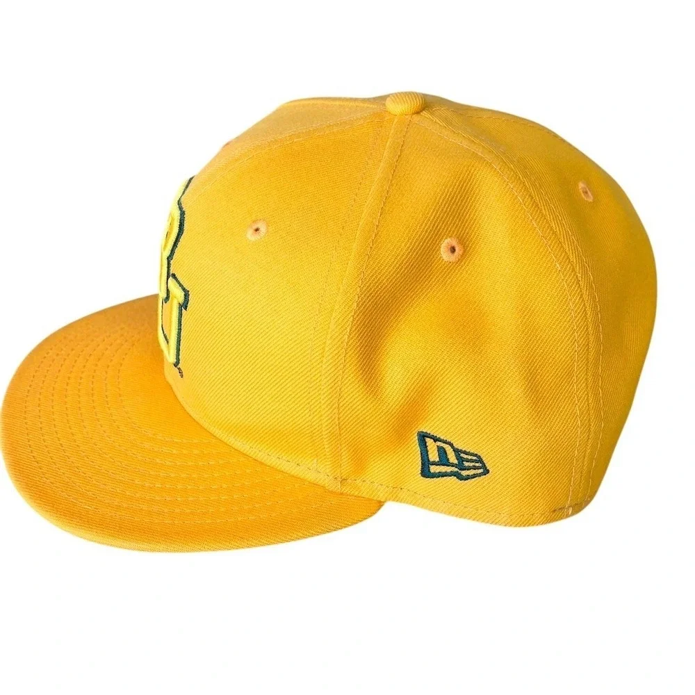 Baylor Bears New Era 59FIFTY‎ Fitted Cap Gold Size 7 3/4